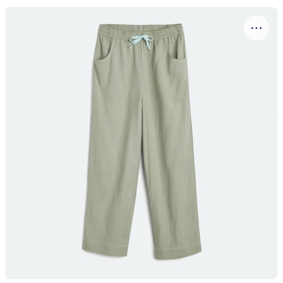 Tribal Gina Wide Leg Linen Pull On Pant - Picture 3 of 6